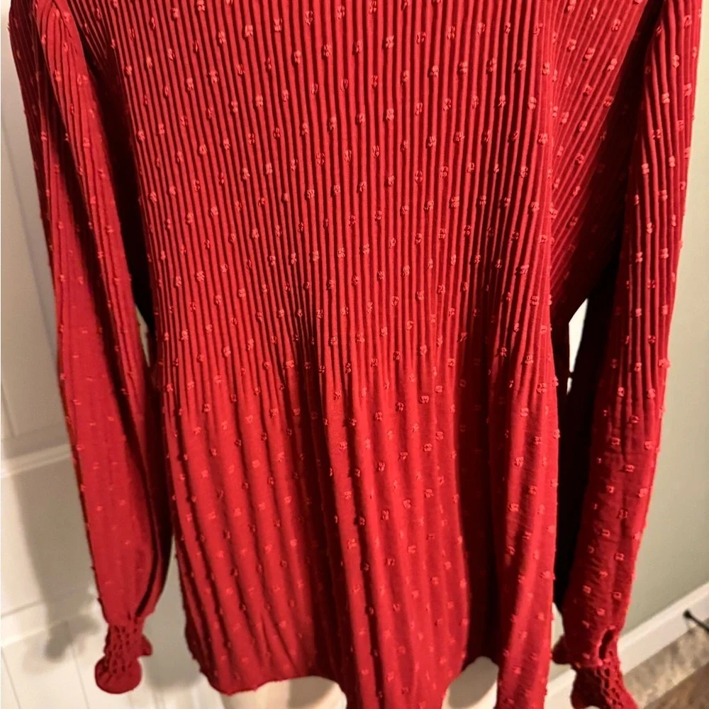 Max Studio Dusty Rose Blouse - Picture 8 of 11